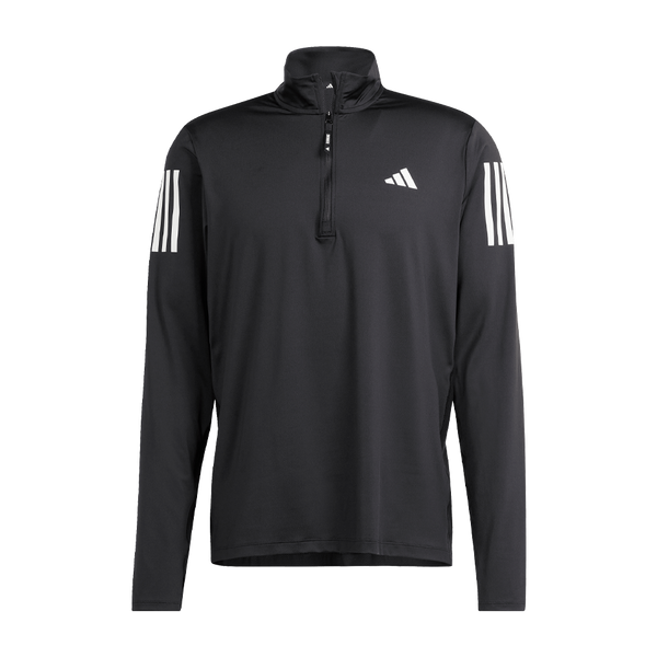 adidas Men's Own The Run Half-Zip Jacket Black - Play Stores Inc