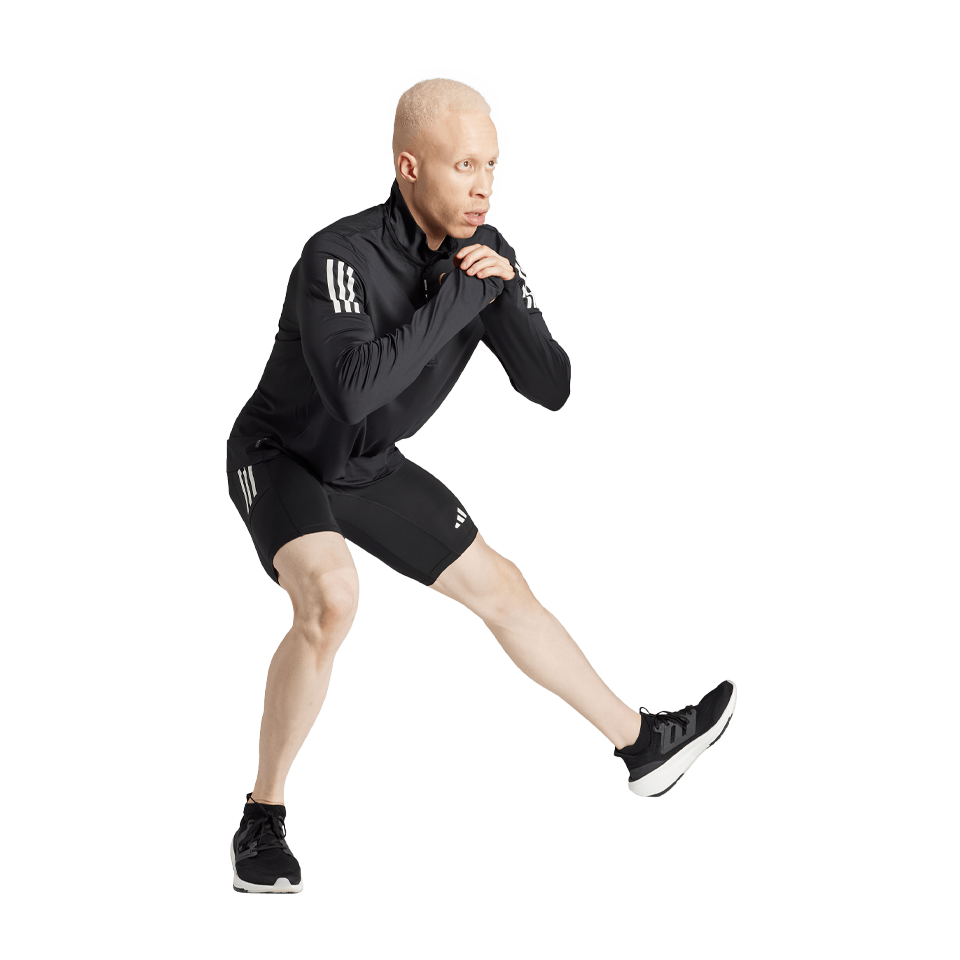 adidas Men's Own The Run Half-Zip Jacket Black