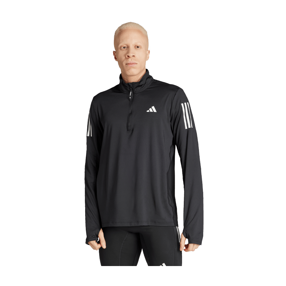 adidas Men's Own The Run Half-Zip Jacket Black