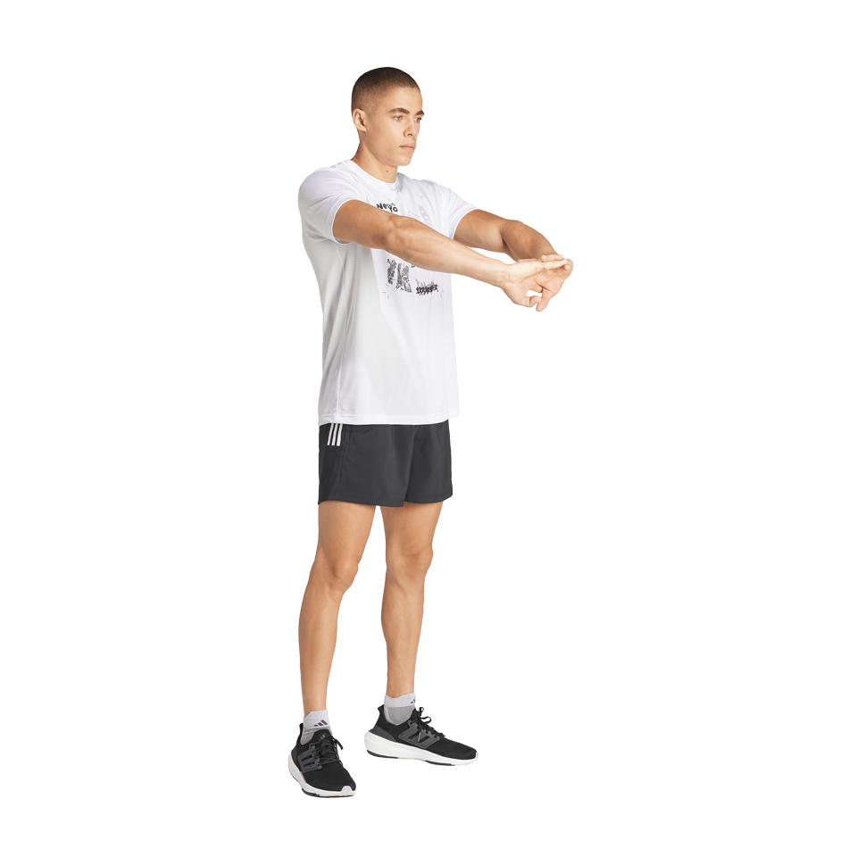 adidas Men's Own The Run Shorts Black