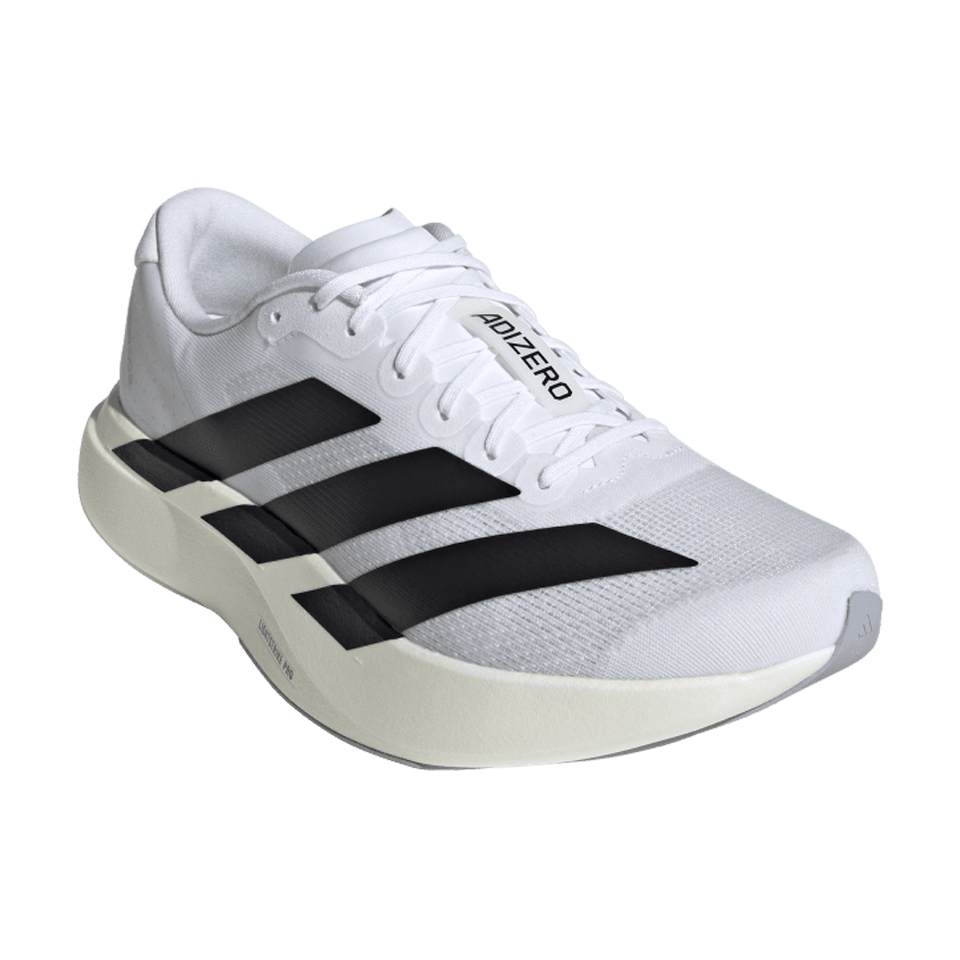 adidas Men's Adizero EVO SL Cloud White/Core Black/Cloud White