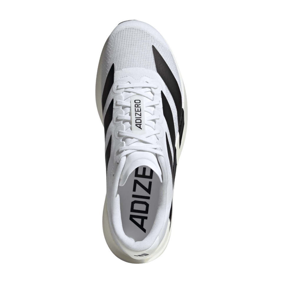 adidas Men's Adizero EVO SL Cloud White/Core Black/Cloud White