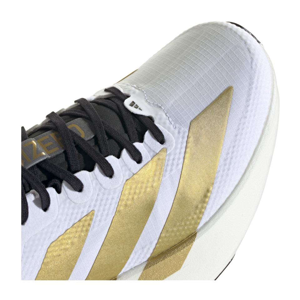 adidas Women's adizero Evo SL Ftwr White/Matte Gold/Core Black