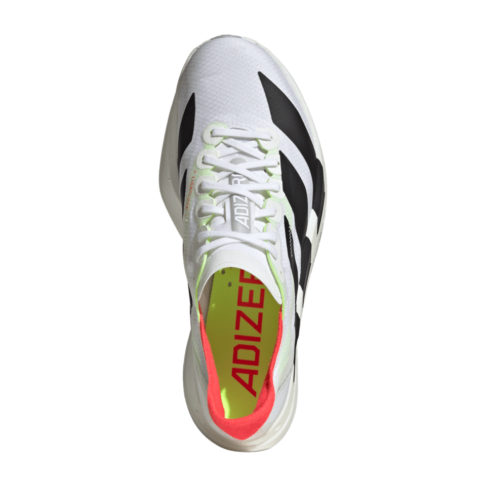 adidas Women's Adizero Adios Pro 4 Cloud White/Core Black/Silver Metallic