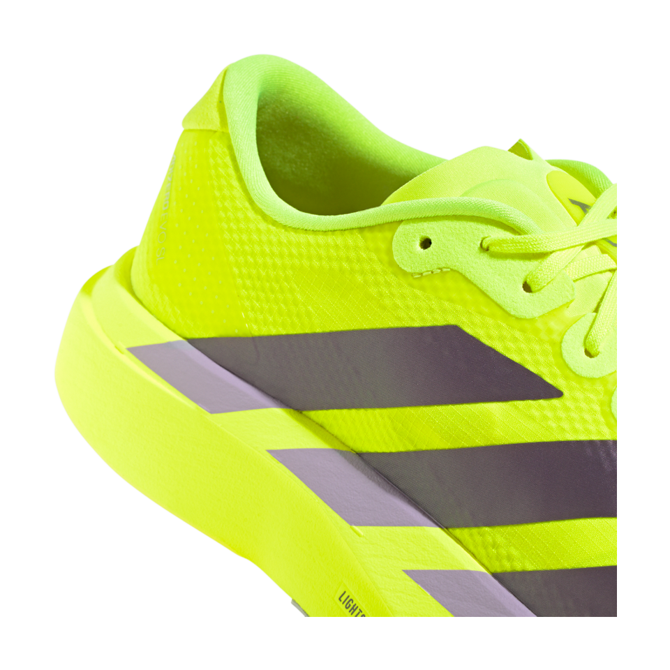 adidas Men's Adizero EVO SL Solar Yellow/Aurora Plum/Powder Plum