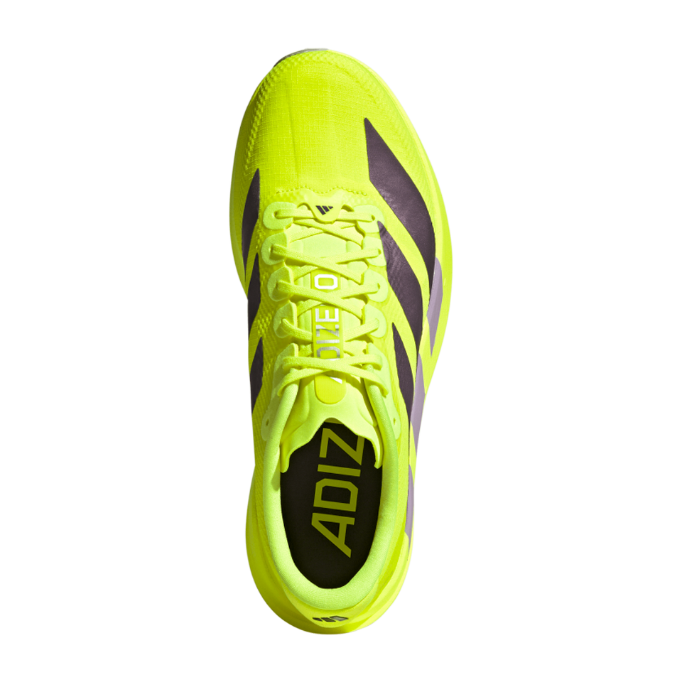 adidas Men's Adizero EVO SL Solar Yellow/Aurora Plum/Powder Plum