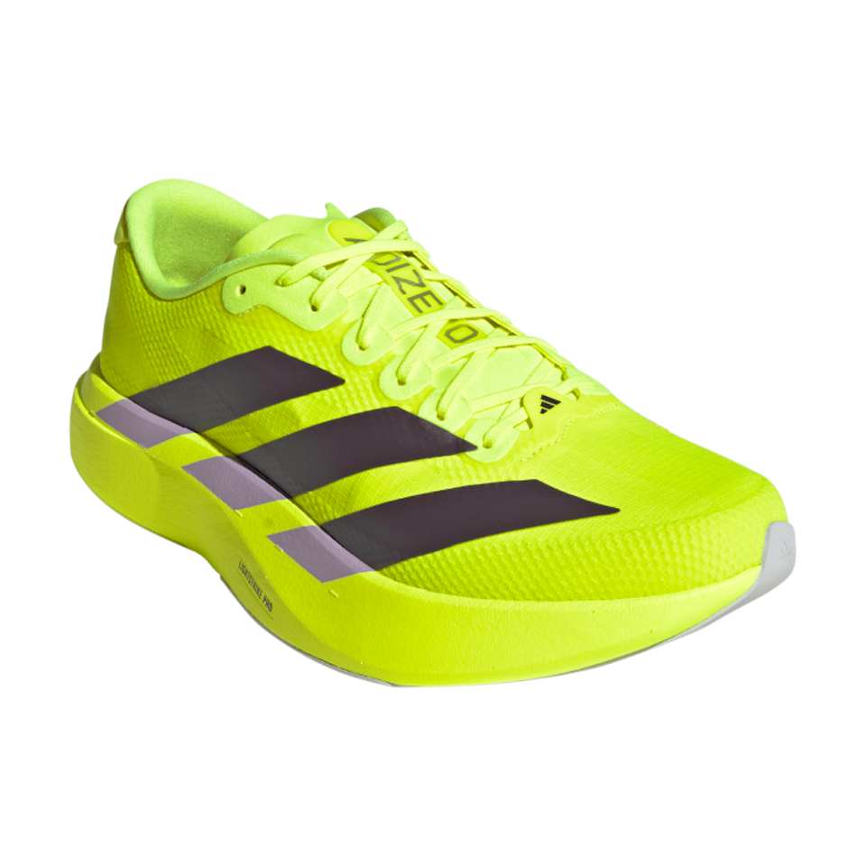 adidas Men's Adizero EVO SL Solar Yellow/Aurora Plum/Powder Plum