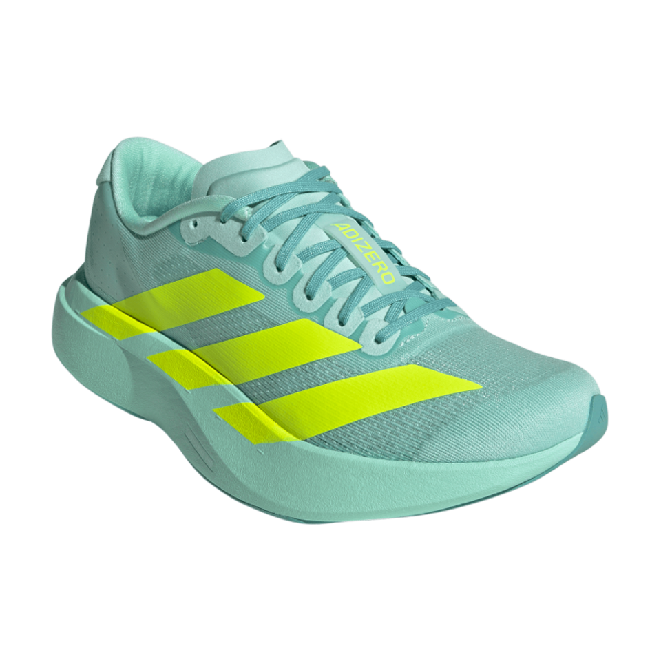 adidas Women's Adizero Evo SL Semi Flash Aqua/Lucid Lemon/Mint Ton