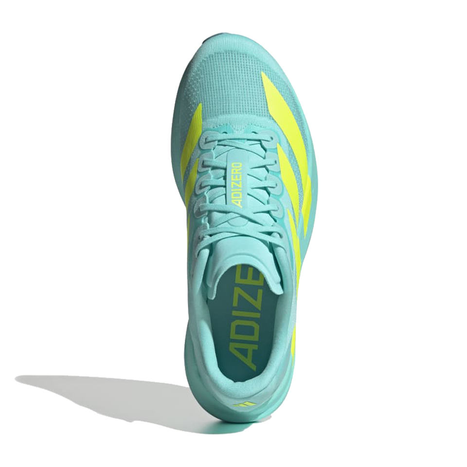 adidas Men's Adizero EVO SL Flash Aqua/Lucid Lemon/Mint Ton