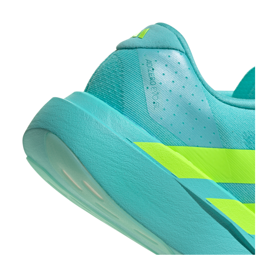 adidas Men's Adizero EVO SL Flash Aqua/Lucid Lemon/Mint Ton