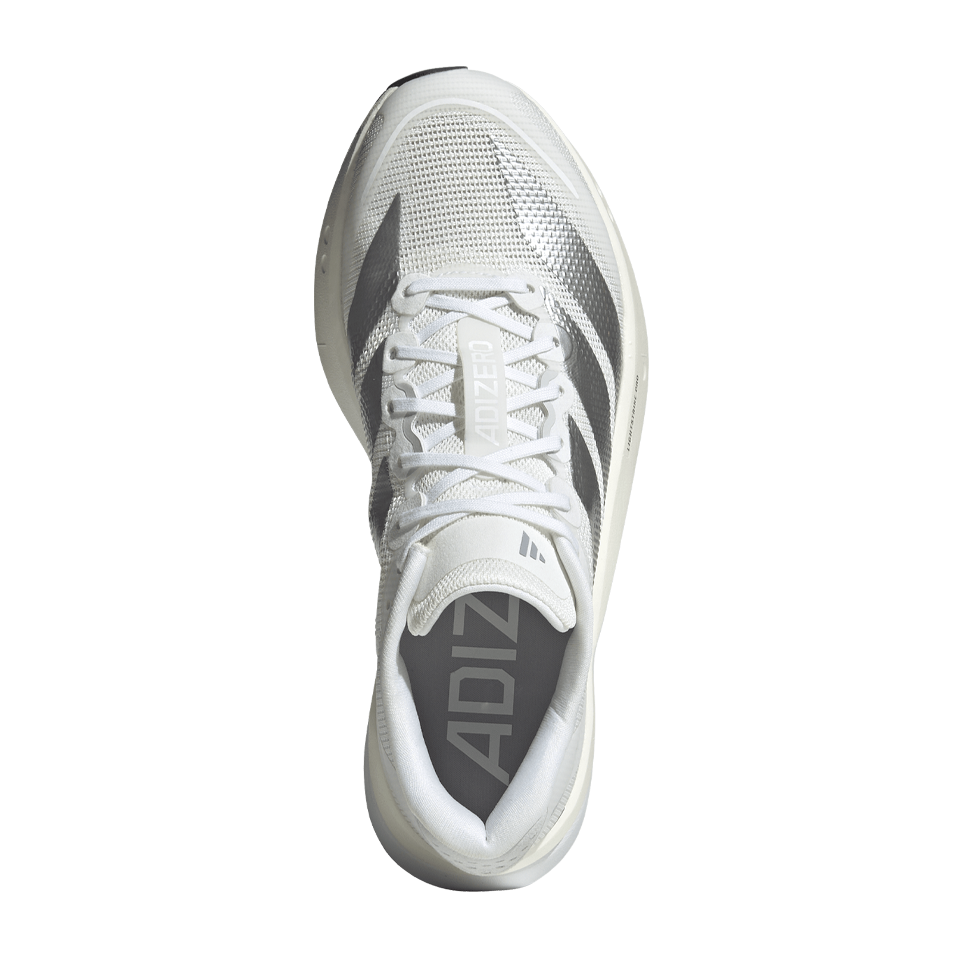Adidas Women's Adizero Boston 13 Cloud White/Matte Silver/Dash Grey