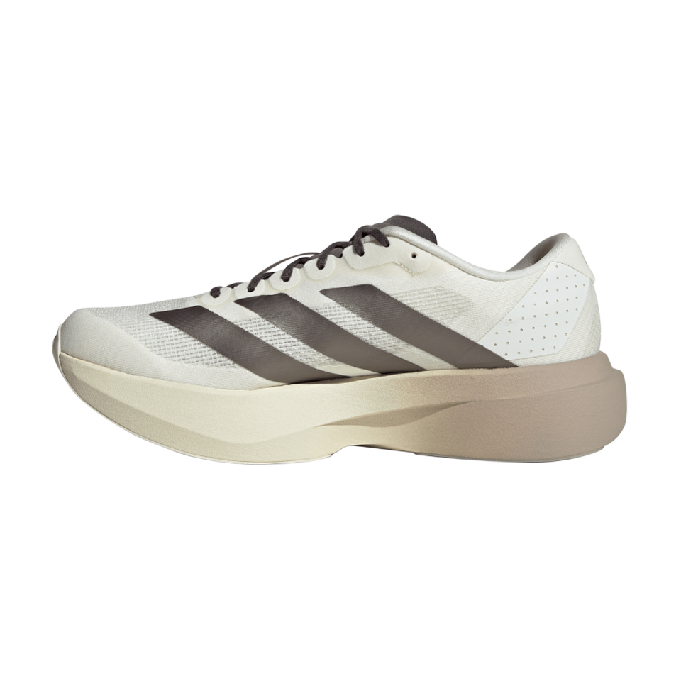 adidas Men's Adizero Evo SL Off White/Aurora Coffee Met./Matte Silver