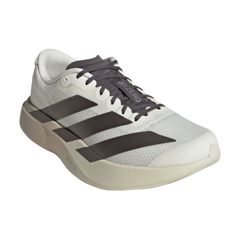 adidas Men's Adizero Evo SL Off White/Aurora Coffee Met./Matte Silver