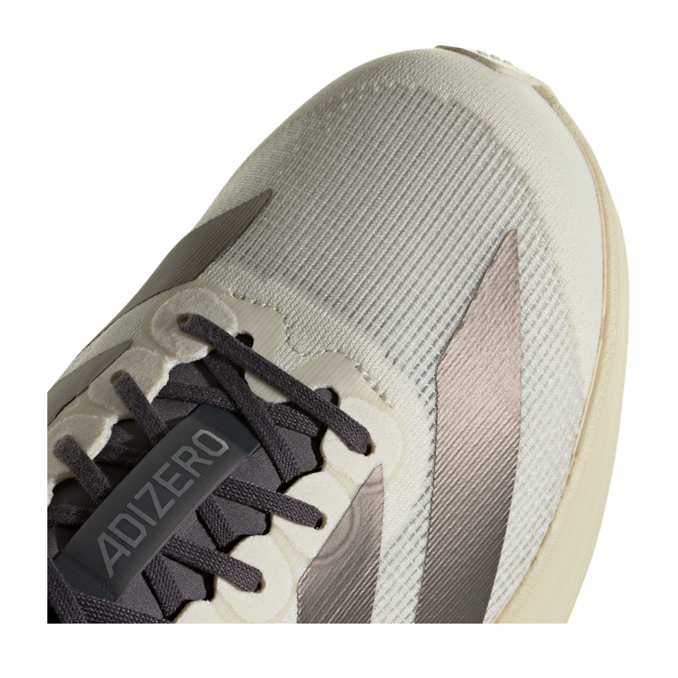 adidas Men's Adizero Evo SL Off White/Aurora Coffee Met./Matte Silver