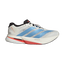 adidas Men's Adizero Boston 13 Off White/Light Blue/Gold Metallic