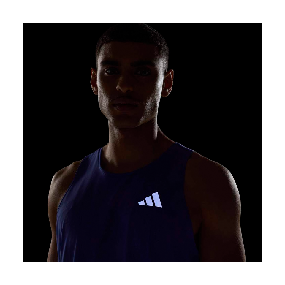 adidas adi365 Running Climacool Iconic Tank Top Dual Indigo