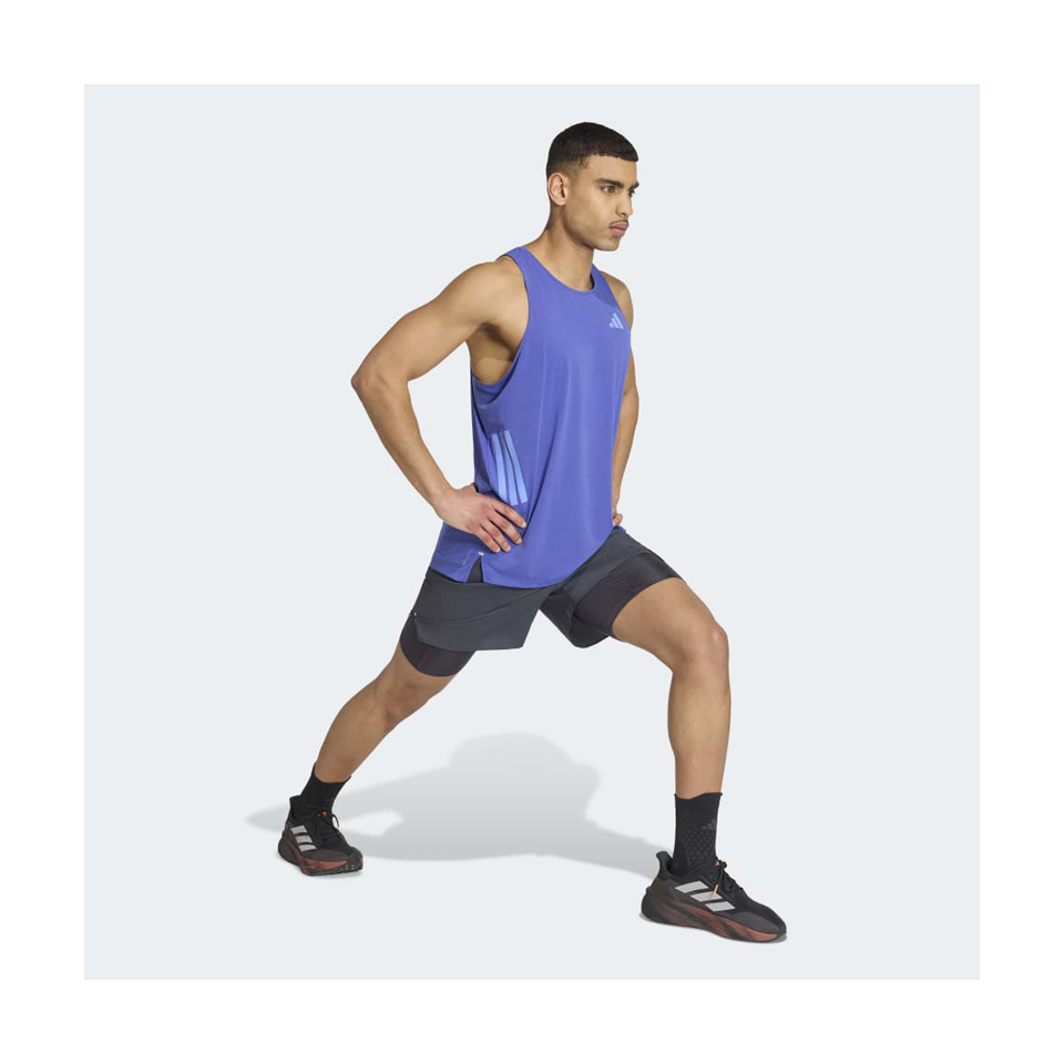 adidas adi365 Running Climacool Iconic Tank Top Dual Indigo