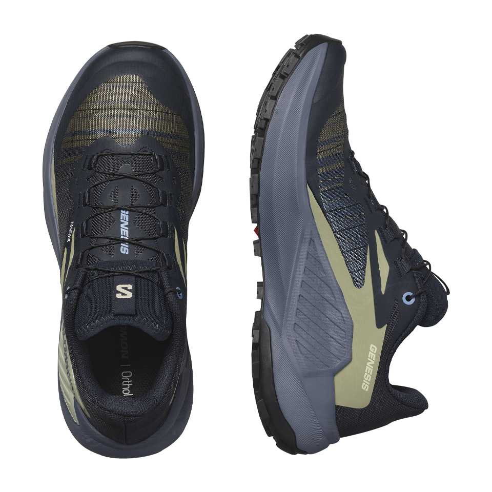 Salomon Women's Genesis Carbon/Grisaille/Aloe Wash