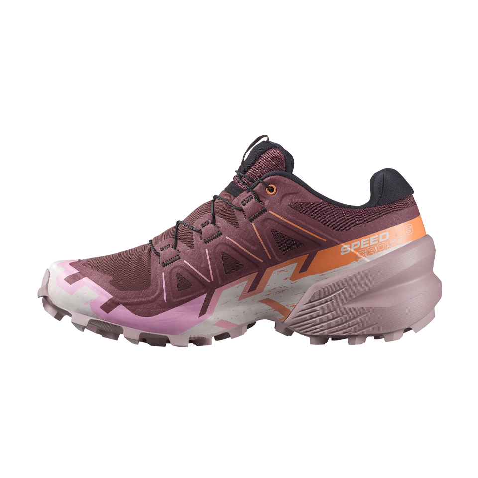 Salomon Women's Speedcross 6 Catawba Grape/Papaya/Deauville Mauve