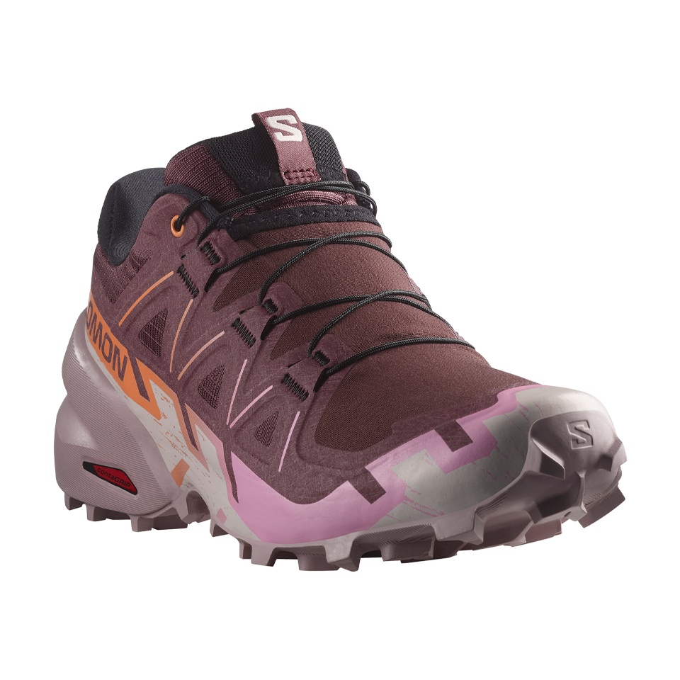 Salomon Women's Speedcross 6 Catawba Grape/Papaya/Deauville Mauve
