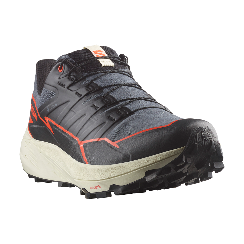 Salomon Men's Thundercross GTX Turbulence/Black/Cherry Tomato