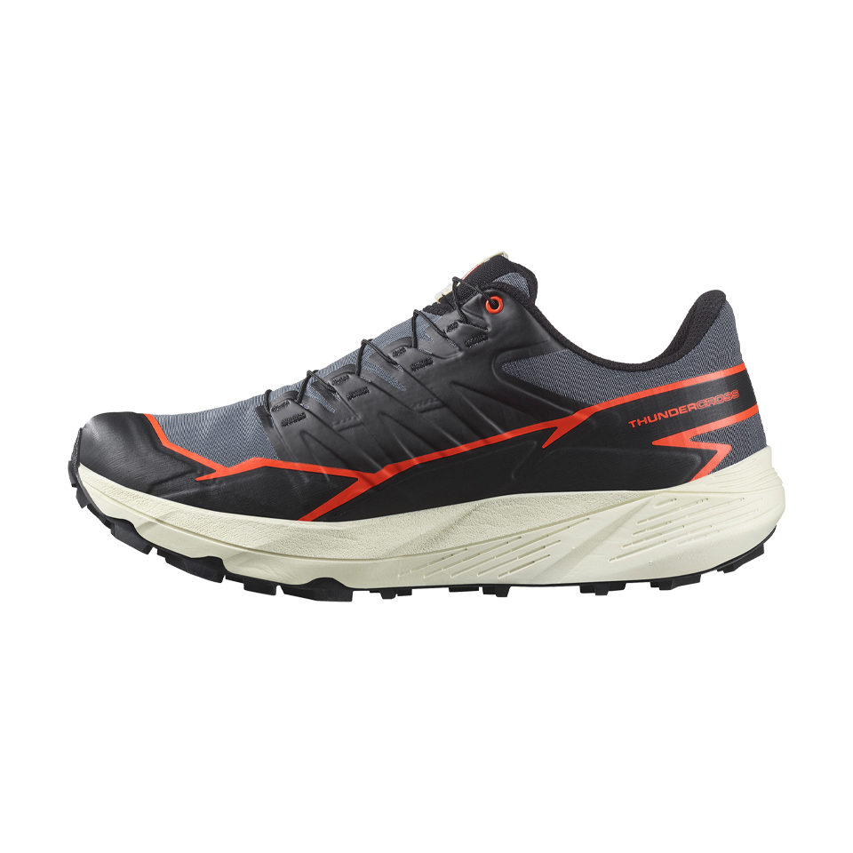 Salomon Men's Thundercross GTX Turbulence/Black/Cherry Tomato