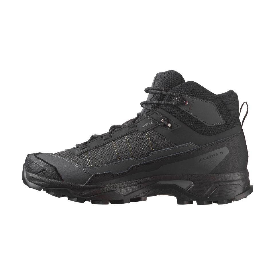 Salomon Men's X Ultra 5 Mid GTX Black/Asphalt