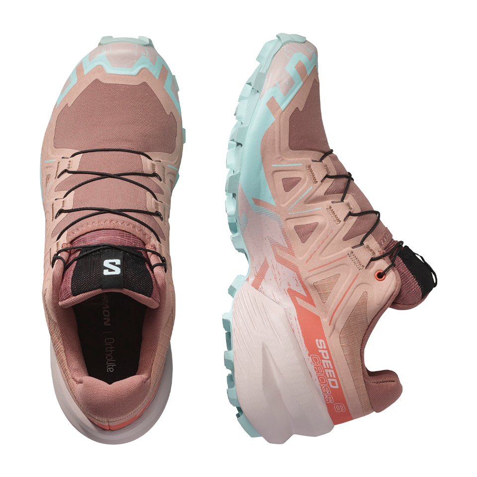 Salomon Women's Speedcross 6 Mahogany Rose/Hushed Violet/Iced Aqua