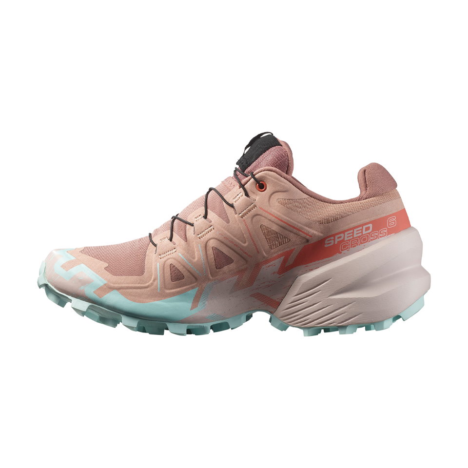 Salomon Women's Speedcross 6 Mahogany Rose/Hushed Violet/Iced Aqua