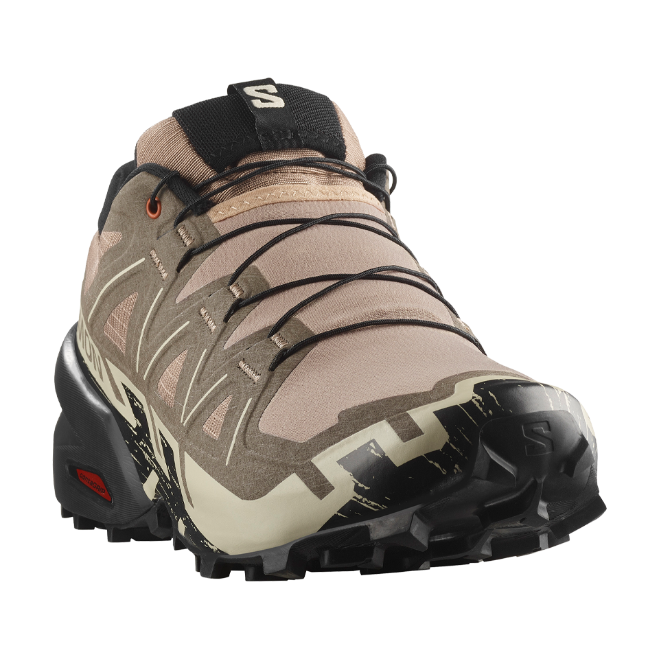 Salomon Men's Speedcross 6 Natural/Black/Almond Milk