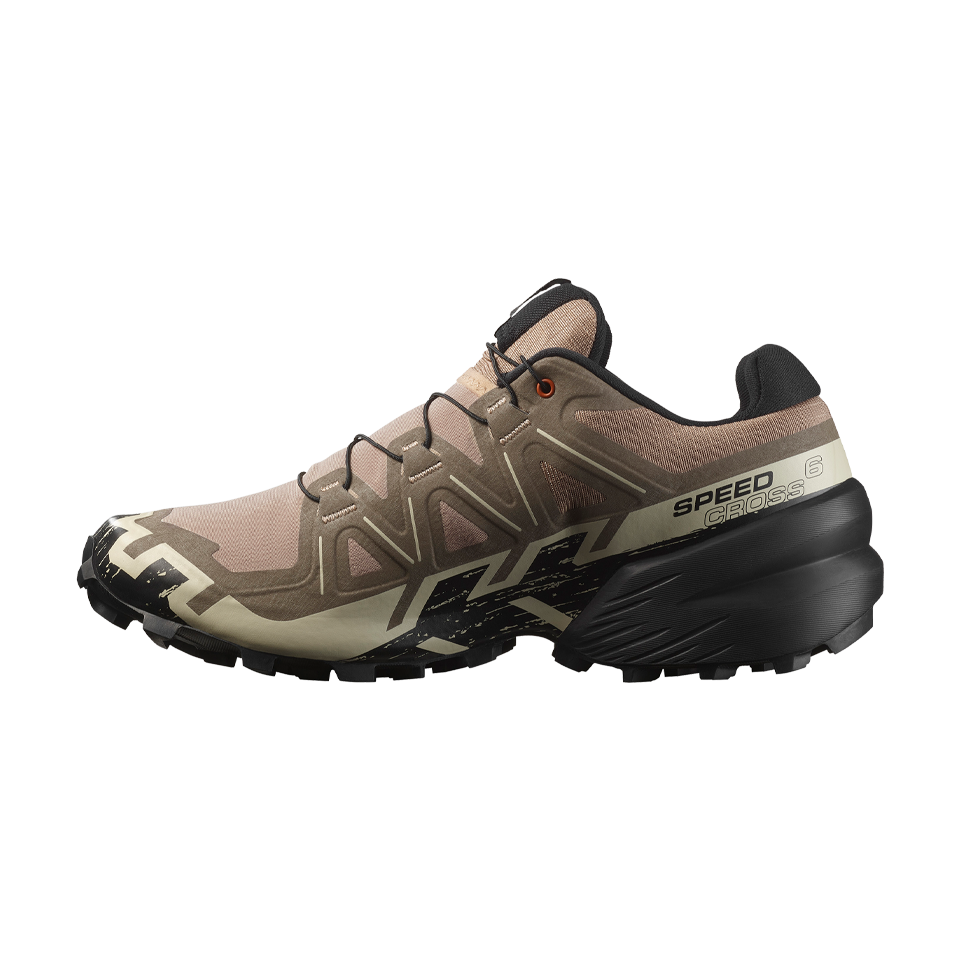 Salomon Men's Speedcross 6 Natural/Black/Almond Milk