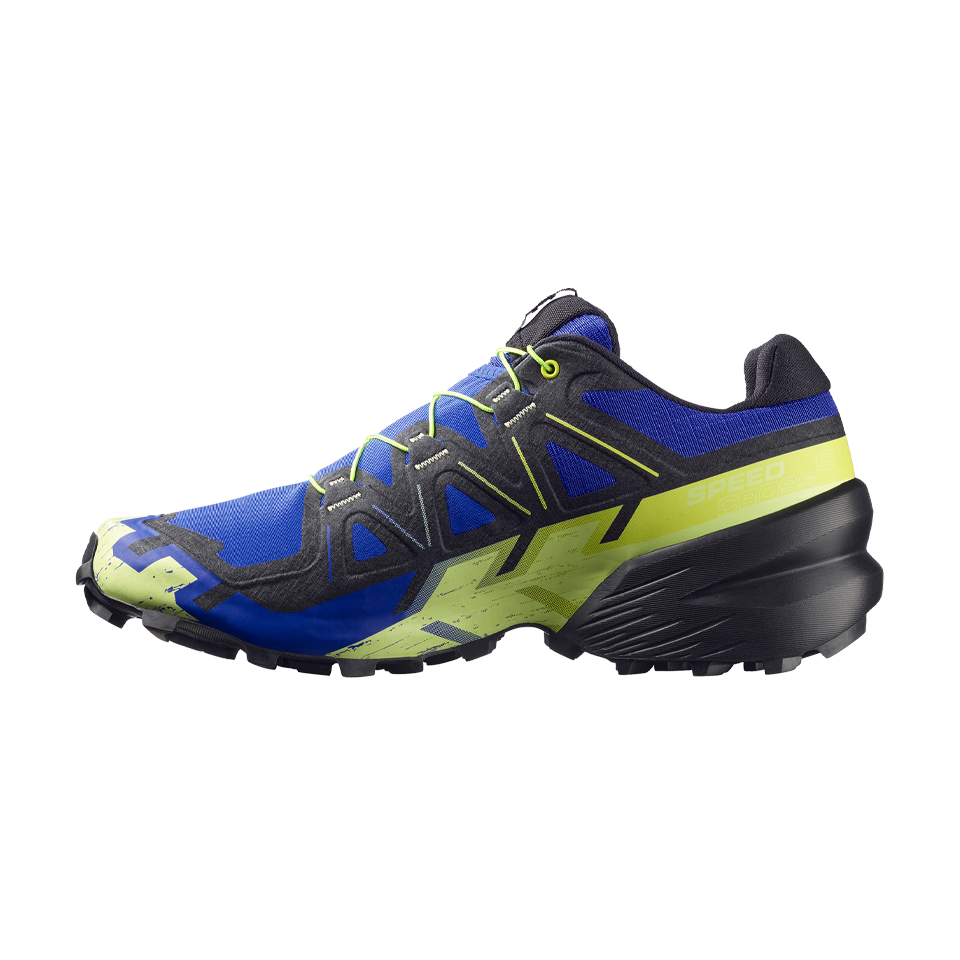 Salomon Men's Speedcross 6 Bluing/Black/Acid Lime
