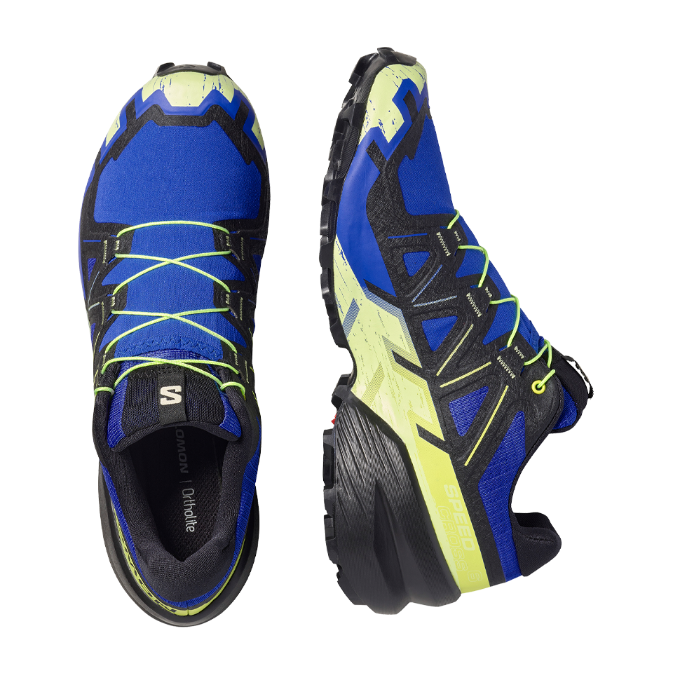 Salomon Men's Speedcross 6 Bluing/Black/Acid Lime