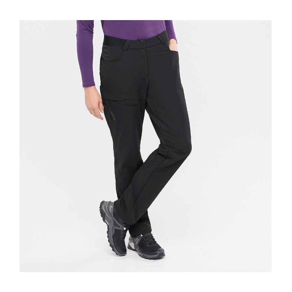 Salomon Women's Wayfarer Warm Pant Deep Black