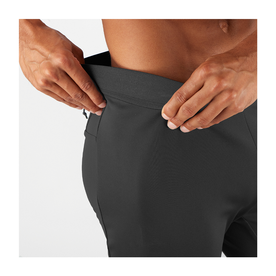 Salomon Men's GORE-TEX INFINIUM WINDSTOPPER Tight Deep Black