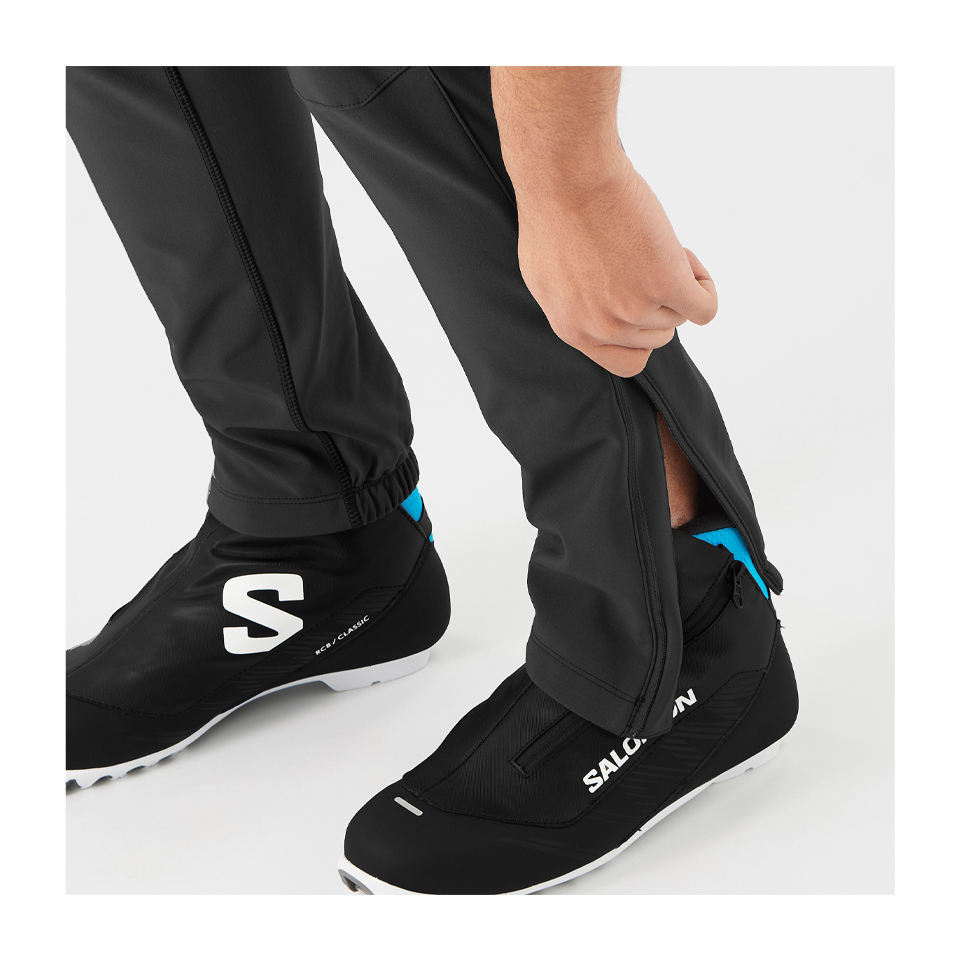 Salomon Men's RS Warm Softshell Pant Deep Black