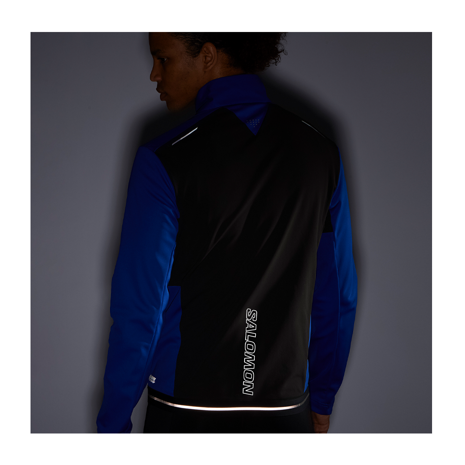 Salomon Men's GORE-TEX INFINIUM WINDSTOPPER Jacket Surf The Web