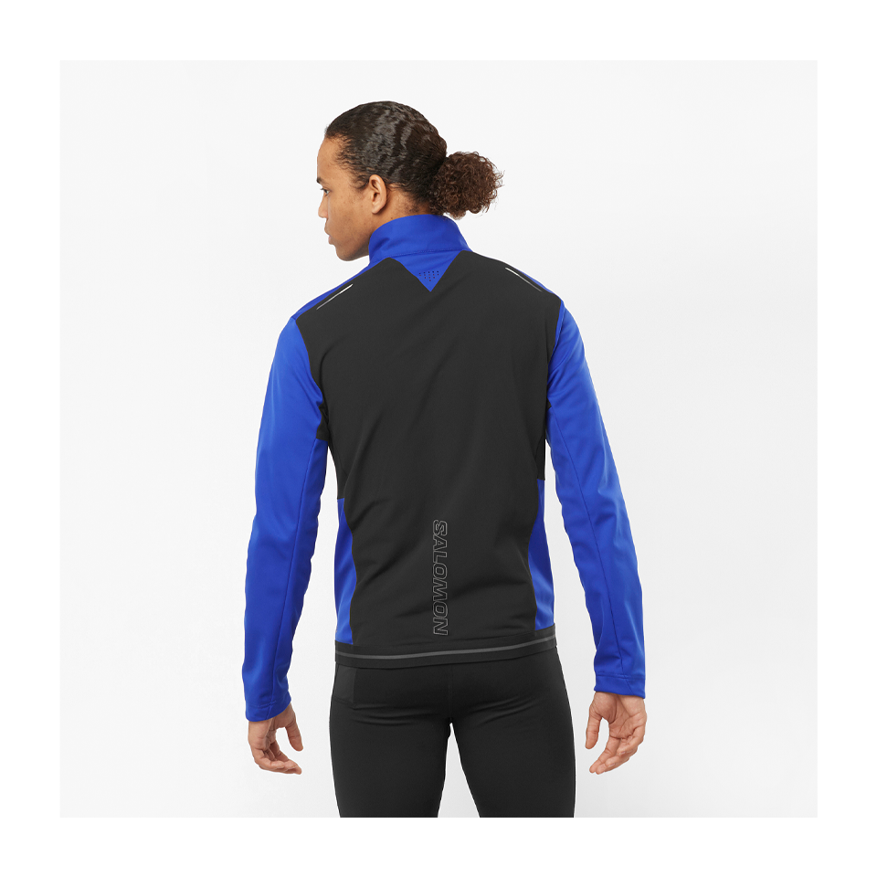 Salomon Men's GORE-TEX INFINIUM WINDSTOPPER Jacket Surf The Web