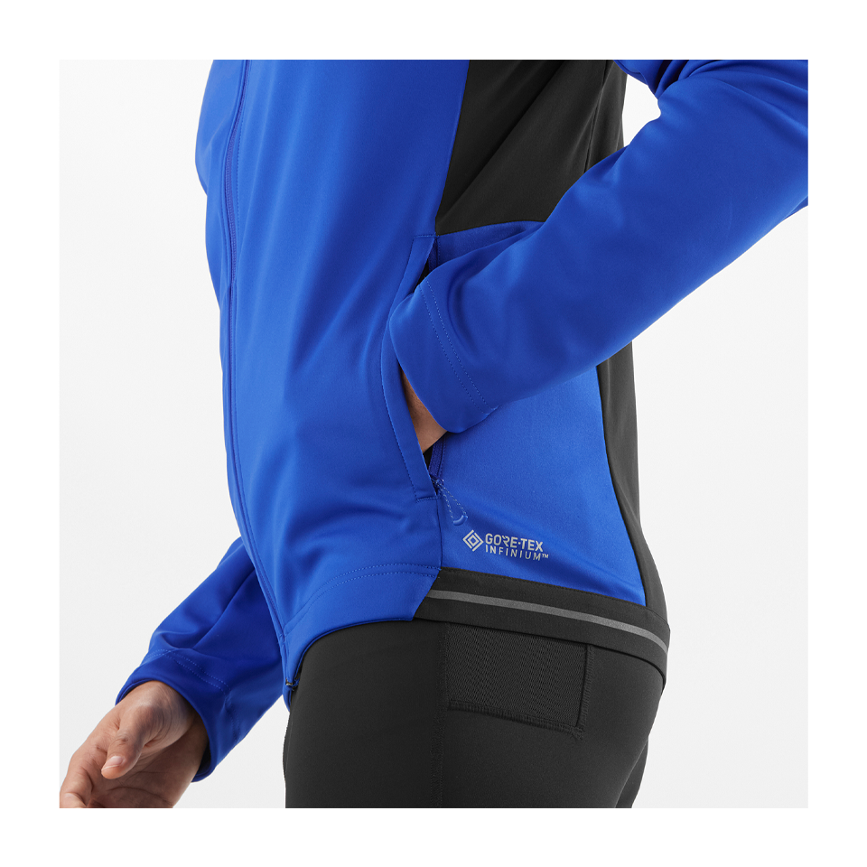 Salomon Men's GORE-TEX INFINIUM WINDSTOPPER Jacket Surf The Web