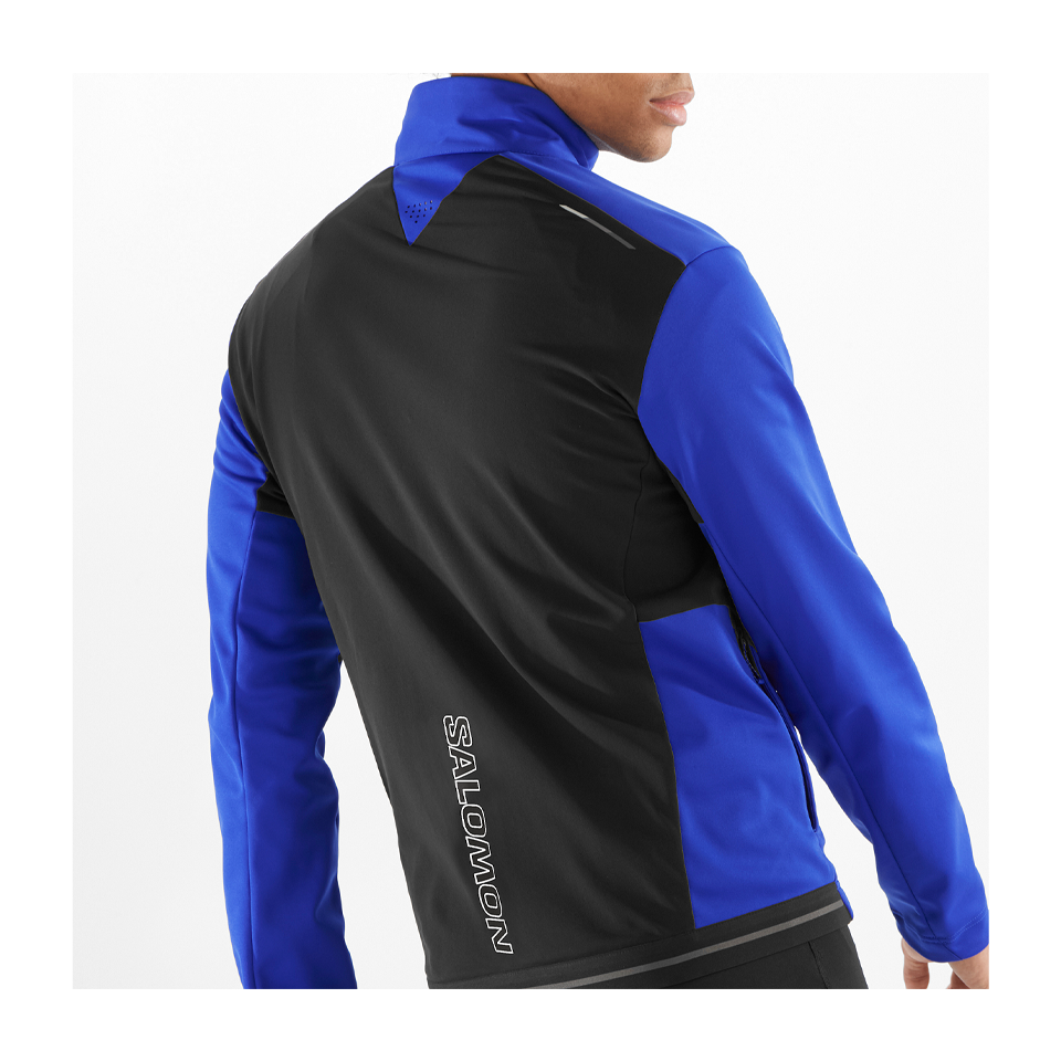 Salomon Men's GORE-TEX INFINIUM WINDSTOPPER Jacket Surf The Web
