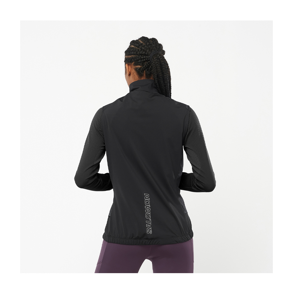 Salomon Women's Light Shell Vest Deep Black