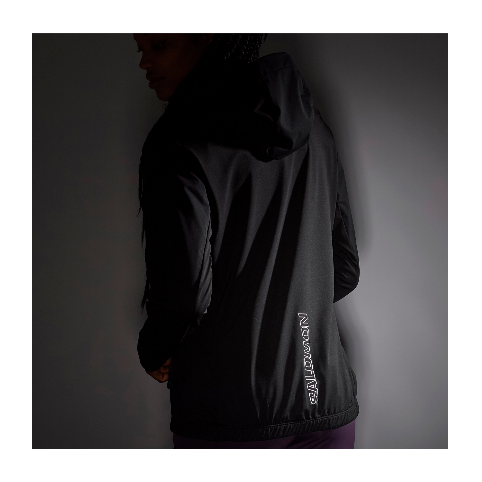 Salomon Women's Light Shell Jacket Deep Black