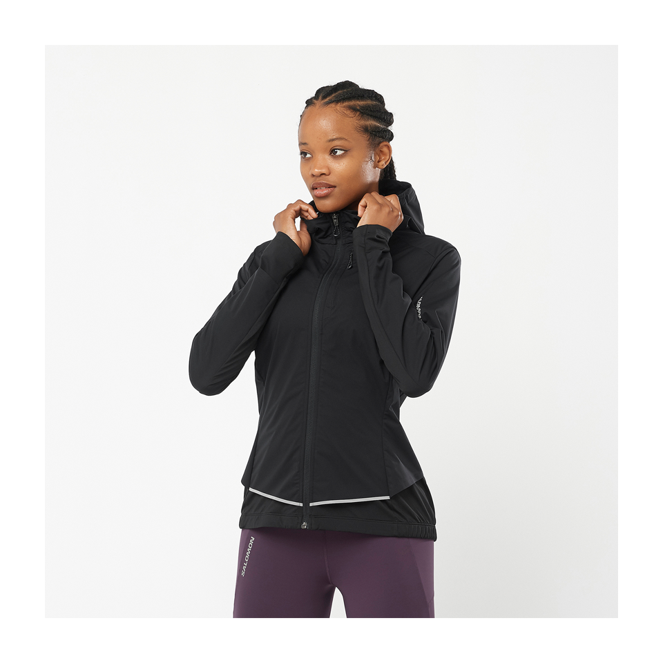 Salomon Women's Light Shell Jacket Deep Black