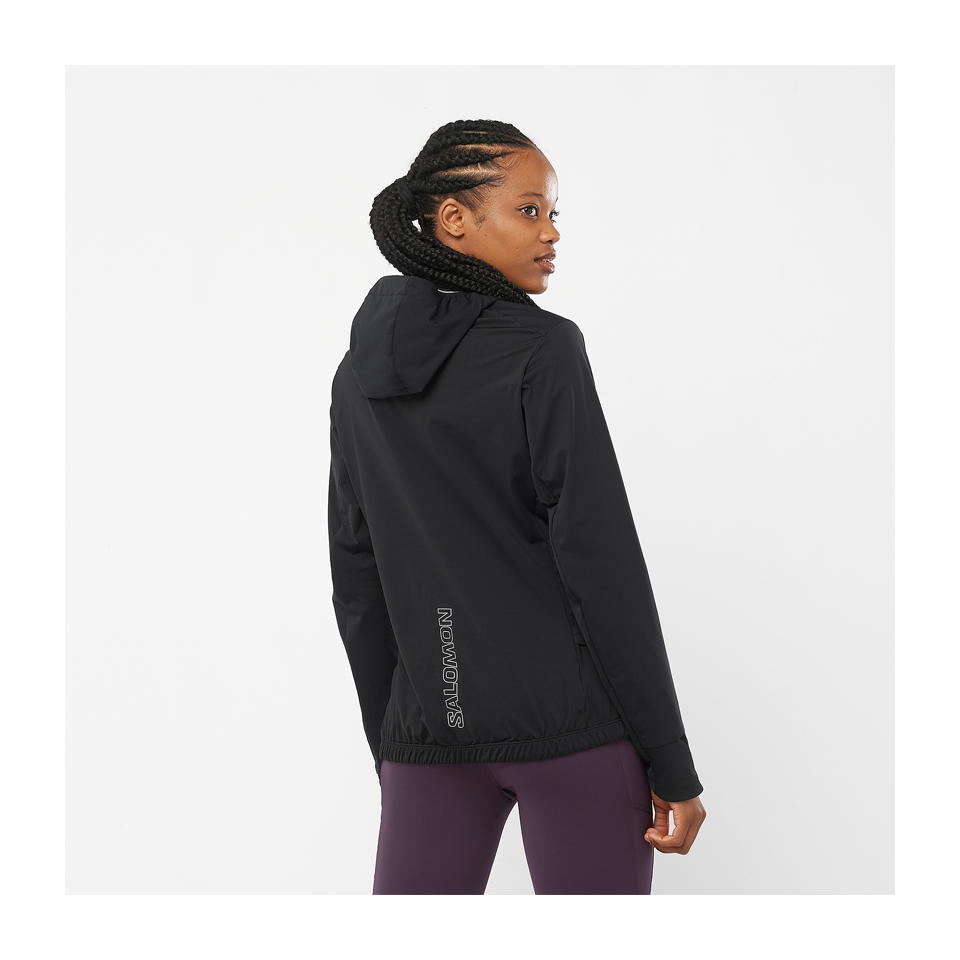 Salomon Women's Light Shell Jacket Deep Black
