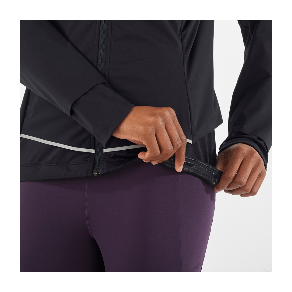 Salomon Women's Light Shell Jacket Deep Black