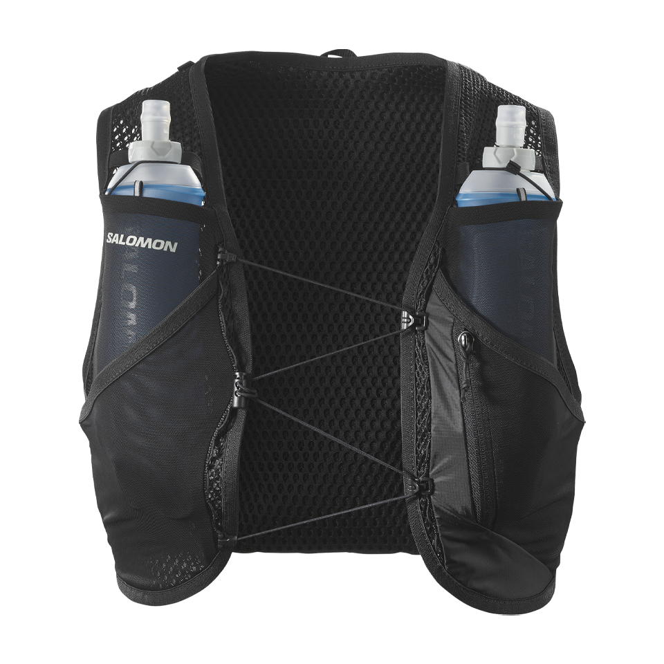 Salomon ACTIVE SKIN 8 Set Black/Metal