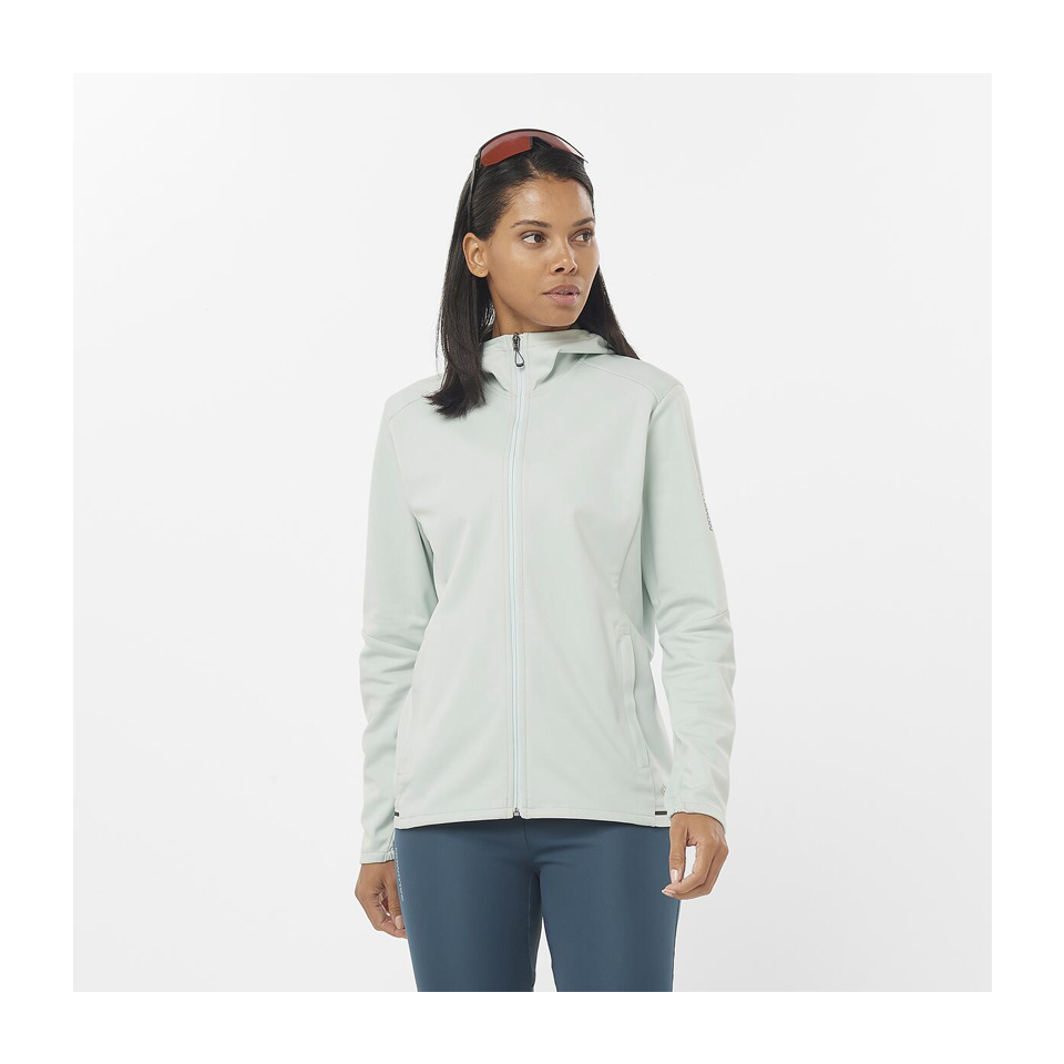 Salomon Women's GORE-TEX Softshell Jacket Misty Blue