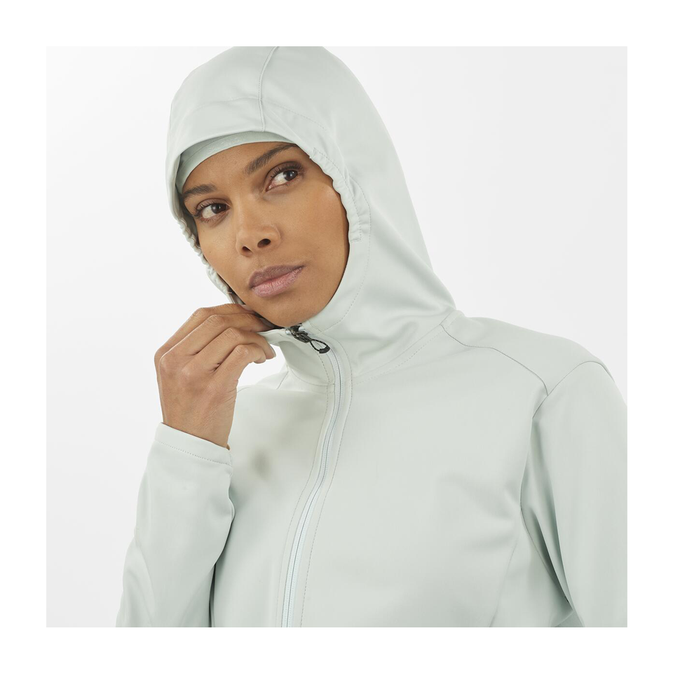 Salomon Women's GORE-TEX Softshell Jacket Misty Blue