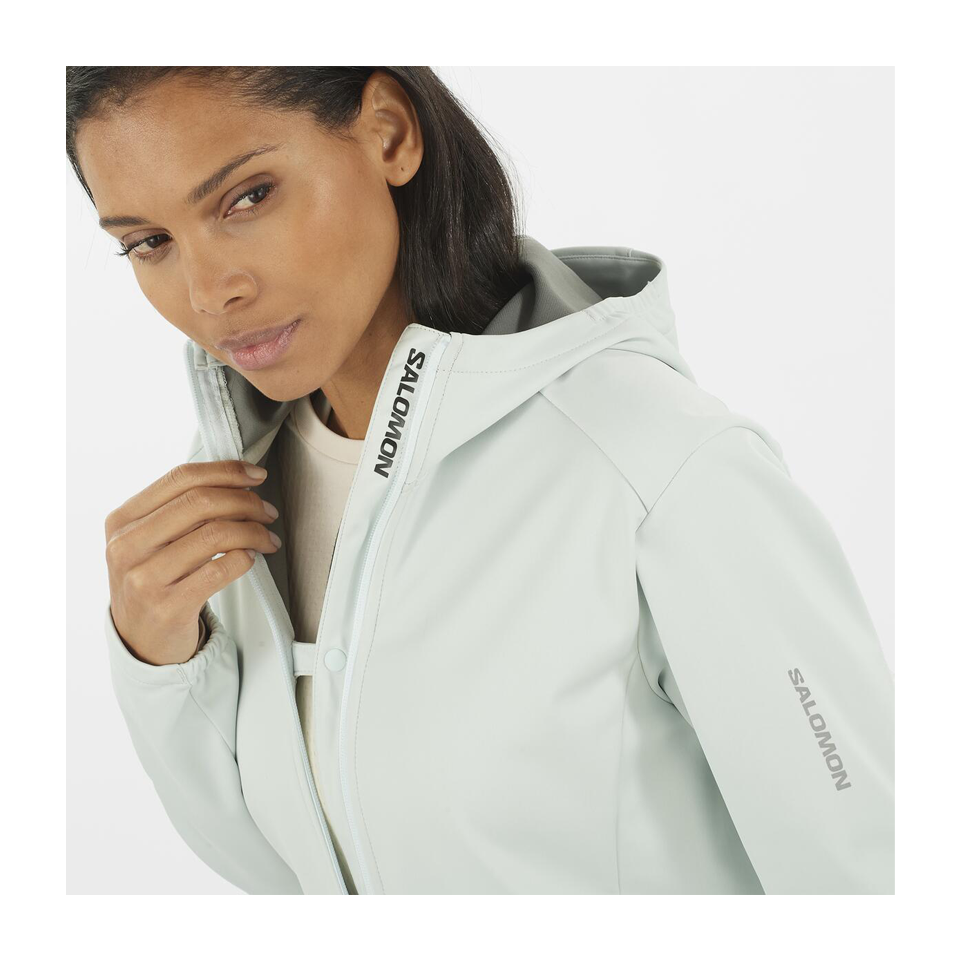 Salomon Women's GORE-TEX Softshell Jacket Misty Blue