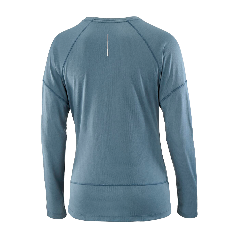 Salomon Women's Cross Run Long Sleeve T-Shirt Midnight Navy
